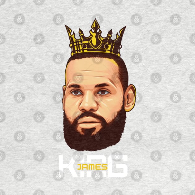 LeBron James by knnthmrctn